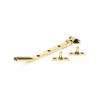 Art Deco 8" Stay - Aged Brass