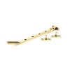 Art Deco 10" Stay - Aged Brass