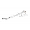 Art Deco 12" Stay - Polished Chrome