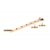 Art Deco 12" Stay - Polished Bronze
