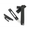 Locking Art Deco Fastener - RH - Aged Bronze