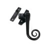 Night-Vent Locking Monkeytail Fastener (Steel Window) - Black