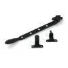 10" Reeded Stay (Steel Window) - Matt Black