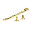10" Reeded Stay (Steel Window) - Polished Brass