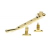 8" Newbury Stay (Steel Window) - Polished Brass