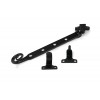 10" Monkeytail Stay (Steel Window) - Black