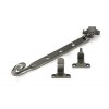 10" Monkeytail Stay (Steel Window) - Pewter Patina