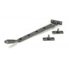 10" Reeded Stay - Pewter Patina