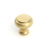 Regency Cabinet Knob - Small - Polished Brass