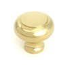 Regency Cabinet Knob - Large - Polished Brass