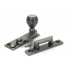 Beehive Sash Hook Fastener - Pewter Patina