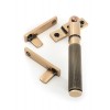 Night-Vent Locking Brompton Fastener - Polished Bronze