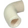 Round Flexhose 100mmdia White