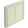 Fixed Louvre Grille White