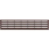 Vent Grill Brown 400x83mm