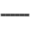 Vent Grill 570x57mm -  Silver Alu