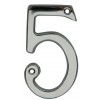 Carlisle Numeral 5 - Polished Chrome 