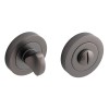 Insignia Bathroom Thumbturn & Release Set - Dark Bronze (Zinc)