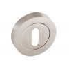 Insignia Standard Key Escutcheon 1 Pc - Satin Nickel (Zinc)