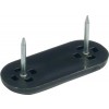 Furniture Glide Black 19x5mm