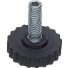 Swivel Adjust M8x22 Black 25mm