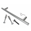 T Bar Pull Handles 416mm - Pewter 