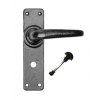 Kirkpatrick - Lever Bathroom Handle Set (2456) - Black