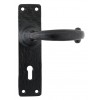 Black Lever Lock Set