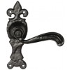 Kirkpatrick - Tudor Lever Latch Handle Set - Black 2449 