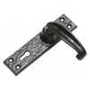 Kirkpatrick - Lever Lock Handle Set - Black 2440