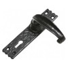 Kirkpatrick - Lever Lock Handles - Black 2439