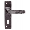 Carlisle Ludlow Lever Lock Door Handle Slimline Set - Black 