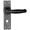 Kirkpatrick - Lever Bathroom Handle Set - Black 2439