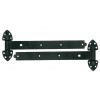 18" Black Reversible Hinges with Cups (pair)