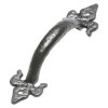 Kirkpatrick - 7" Fleur De Llys Pull Handle (564) - Black Antique 