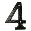 Ludlow Numeral 4 Black