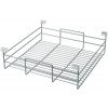 W/robe Wire basket 410x505x150mm Silver