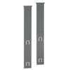 Hanging Bar Kit Lng Anthracite