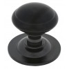 Centre Door Knob  - Black