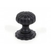 Large Cabinet Knob (with base) - Black 