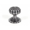 Large Cabinet Knob (with base) - Natural Smooth 