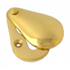 Plain Covered Escutcheon - Polished Brass