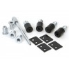 Secure Stops (Pack of 4) - Black 