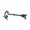 6" Forged Cabin Hook - Black