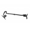 8" Forged Cabin Hook - Black