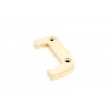 Letter J - Polished Brass