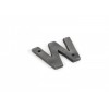 Letter W - Antique Pewter