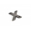 Letter X - Antique Pewter