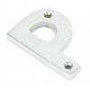 Letter P - Satin Chrome 