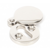 Round Escutcheon with Cover - Polished Nickel